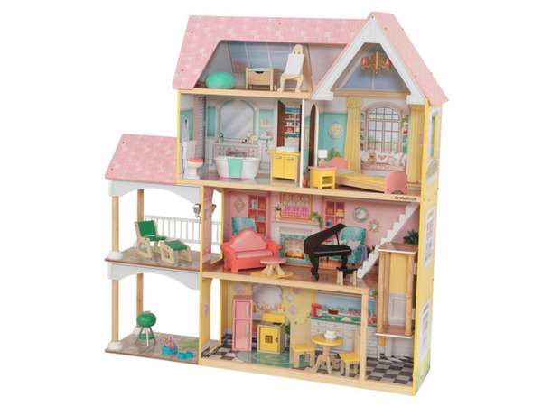 Bild 1 von KidKraft Puppenhaus »Lolas Villa«, einfacher Aufbau