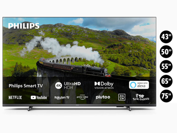 Bild 1 von Philips Fernseher »PUS7608« 4K Ultra HD Smart TV