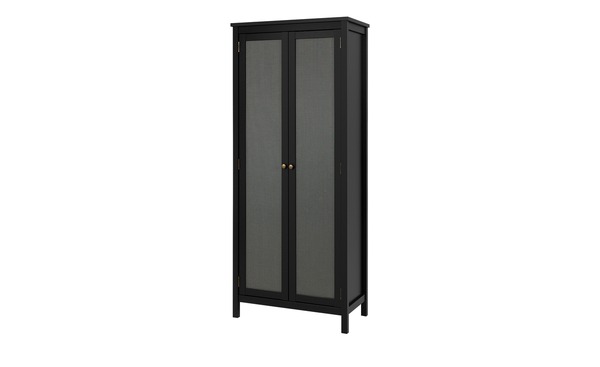 Bild 1 von Mehrzweckschrank  Capiro schwarz Maße (cm): B: 80 H: 187 T: 40 Kommoden & Sideboards