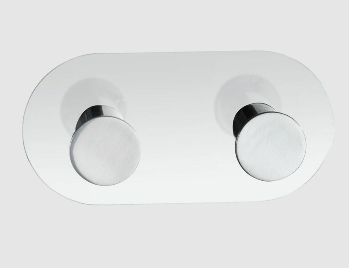 Bild 2 von WENKO Wandhaken Cona Duo Edelstahl