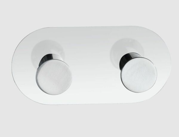 Bild 2 von WENKO Wandhaken Cona Duo Edelstahl