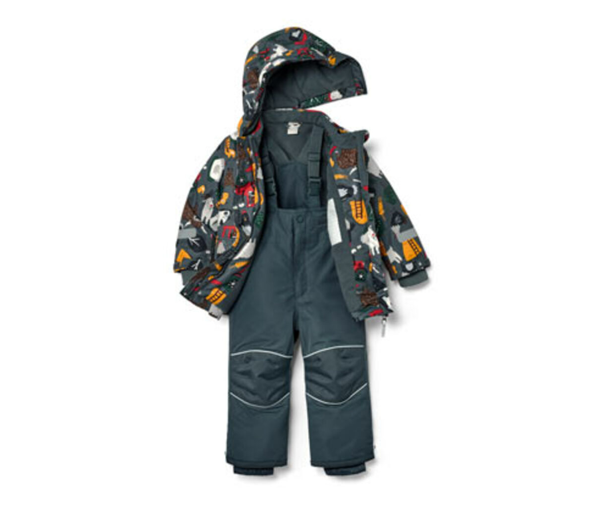 Bild 1 von 2-teilige Schneekombi, Bauernhof-Alloverprint