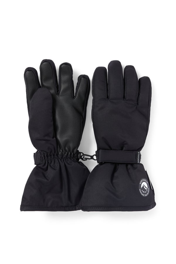 Bild 1 von C&A Ski-Handschuhe, Schwarz, Größe: 146-152