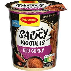 Maggi 2 x Asia Noodles mit rotem Curry