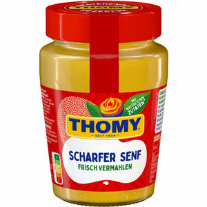Thomy 2 x Scharfer Senf im Glas