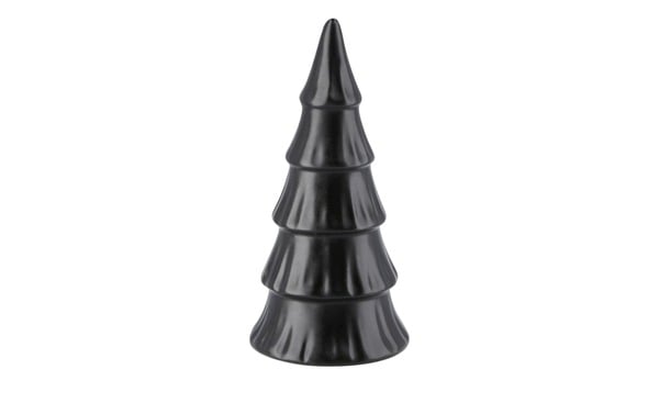 Bild 1 von Deko Tannenbaum schwarz Dolomite Maße (cm): H: 11,8  Ø: [5.8] Dekoration