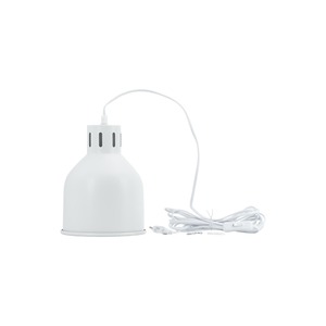 Venso EcoSolutions E27 SAGA Lampenschirm Weiß, LED pflanzenlampe E27 Pflanzenleuchte, LED Wachstumslampe für verbesserte Photosynthese und Chlorophyllbildung, Anzuchtlampe Gemüse, Pflanzenlicht