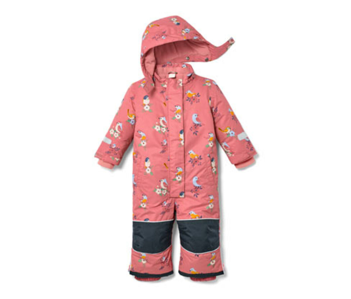 Bild 1 von Kleinkind-Schneeanzug, Vogel-Alloverprint