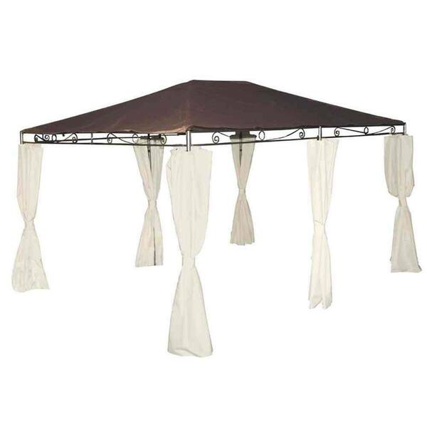 Bild 1 von SIENA GARDEN Dach Bezug zu Pavillon Tosca 3x4 m, mocca 100% PL, PU-beschichtet