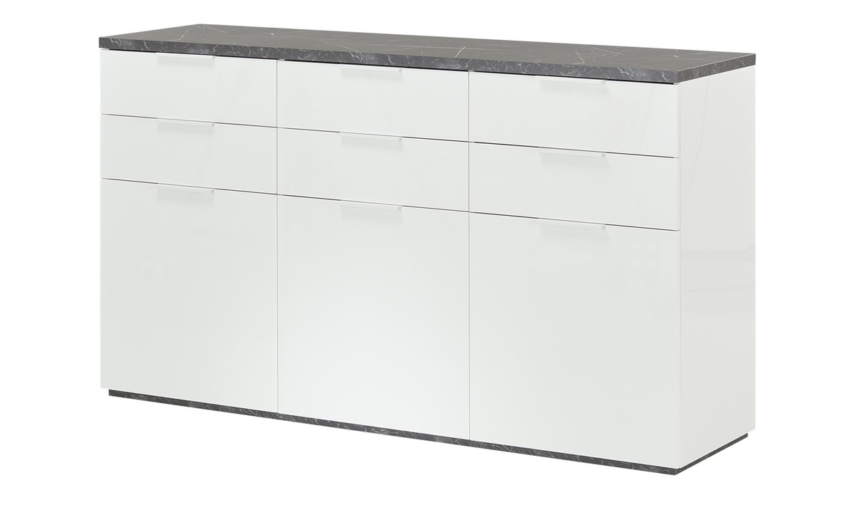 Bild 1 von Sideboard weiß Maße (cm): B: 179,2 H: 102,3 T: 50 Kommoden & Sideboards