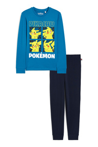 C&A Pokémon-Pyjama-2 teilig, Blau, Größe: 122