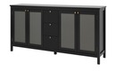 Bild 1 von Sideboard  Capiro schwarz Maße (cm): B: 180 H: 90 T: 40 Kommoden & Sideboards