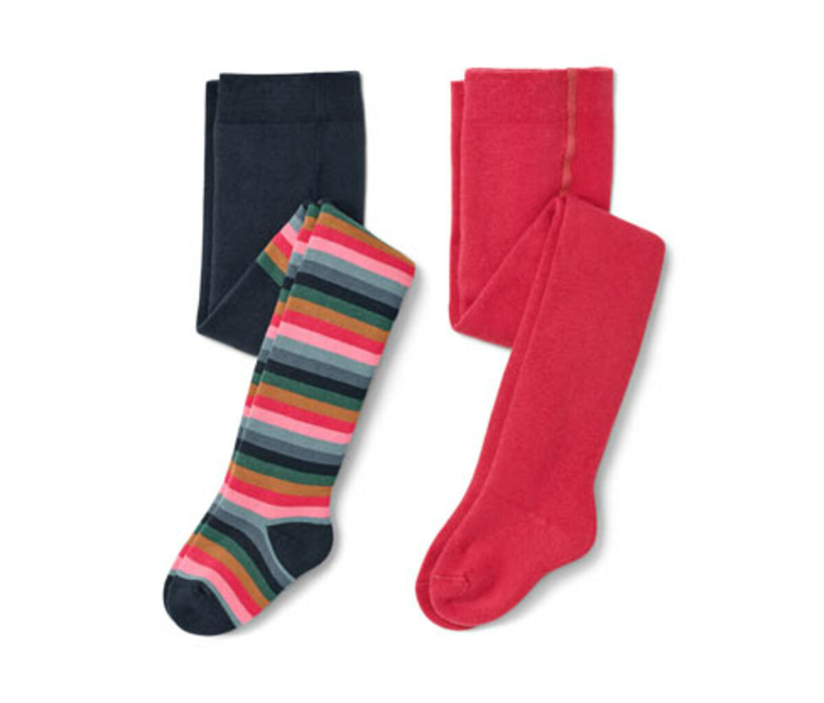 Bild 1 von 2 Kleinkind-Thermostrumpfhosen, Ringel