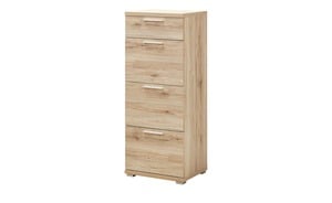 Kommode holzfarben Maße (cm): B: 48 H: 120 T: 40 Kommoden & Sideboards