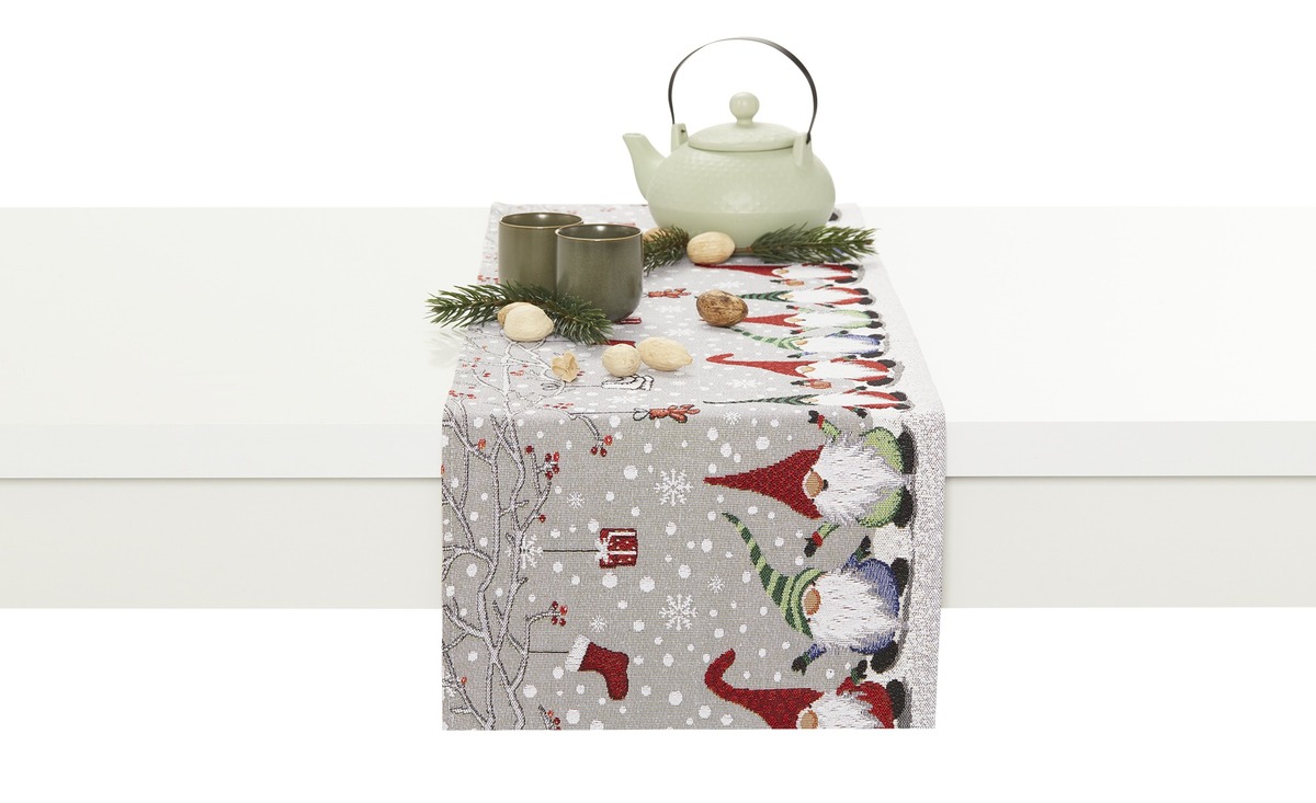 Bild 1 von como Tischläufer mehrfarbig Synthetik Maße (cm): B: 32 Heimtextilien