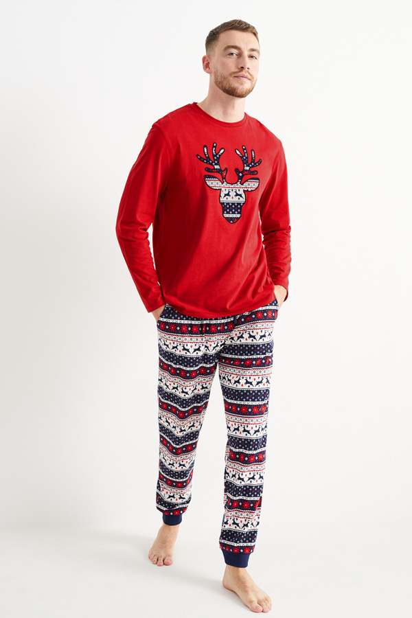 Bild 1 von C&A Weihnachts-Pyjama, Rot, Größe: 3XL