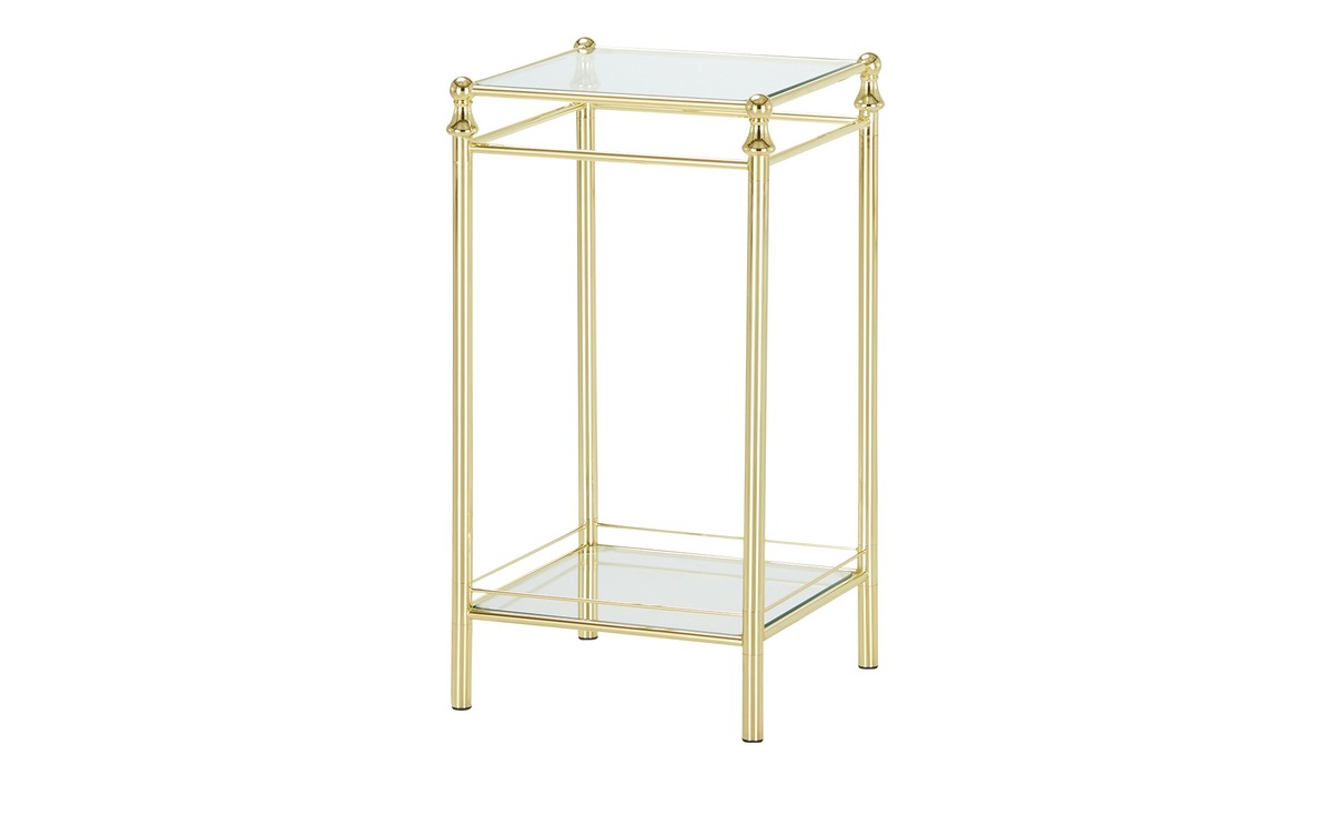 Bild 1 von Beistelltisch gold Maße (cm): B: 40 H: 73 T: 40 Tische