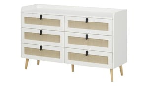 Kommode weiß Maße (cm): B: 120 H: 75 T: 40 Kommoden & Sideboards