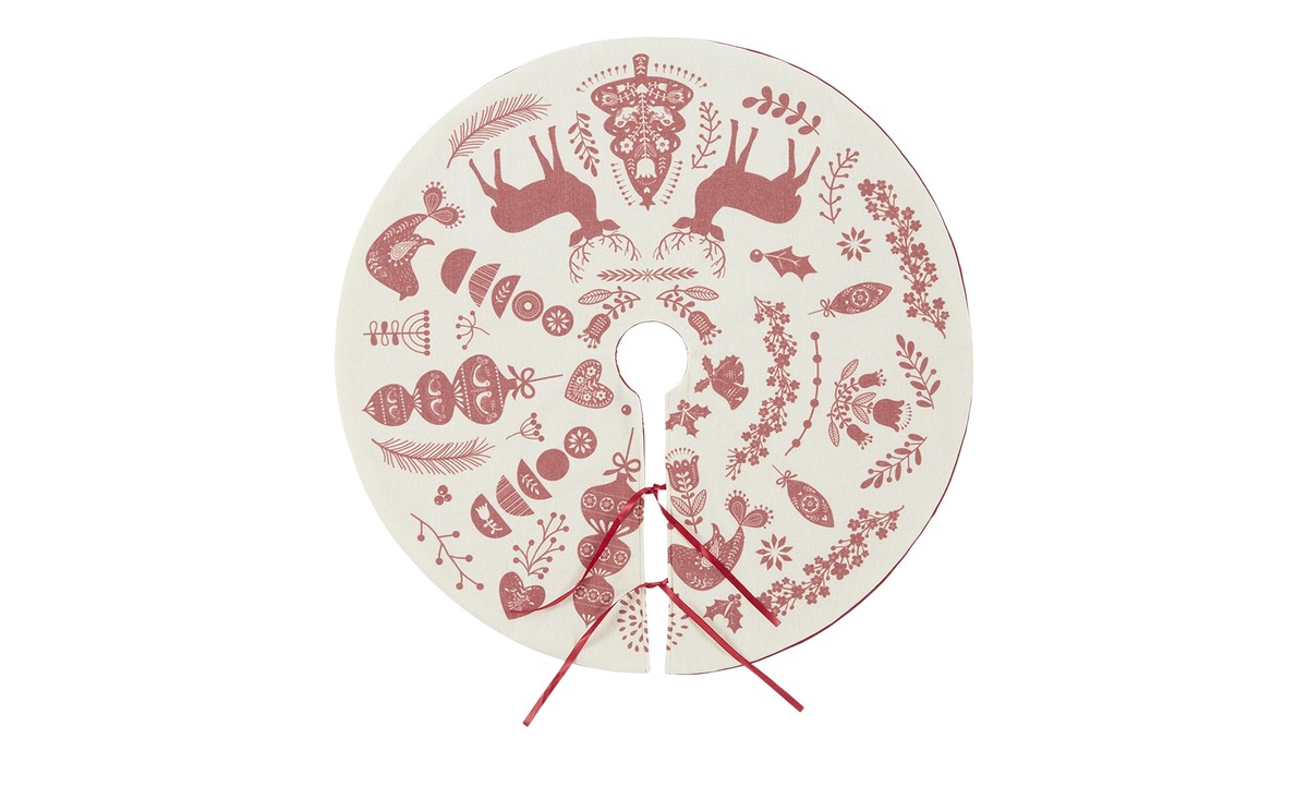 Bild 1 von como Baumdecke  Patch rot Polyester Ø: [90.0] Dekoration