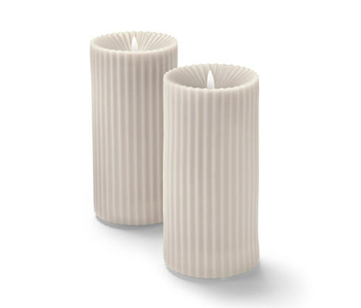 Bild 1 von 2 Outdoor-LED-Echtwachskerzen