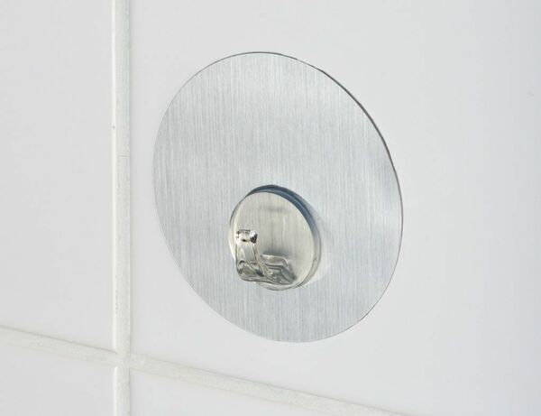 Bild 2 von WENKO Wandhaken Uno Edelstahloptik