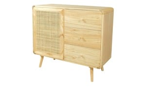 Kommode holzfarben Maße (cm): B: 100 H: 85 T: 38 Kommoden & Sideboards