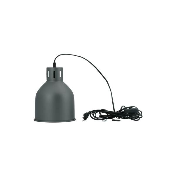 Bild 1 von Venso EcoSolutions E27 SAGA Lampenschirm Grau, LED Pflanzenlampe E27 Pflanzenleuchte, LED Wachstumslampe, Anzuchtlampe Gemüse, Pflanzenlicht, Lampenschirm Anthrazit