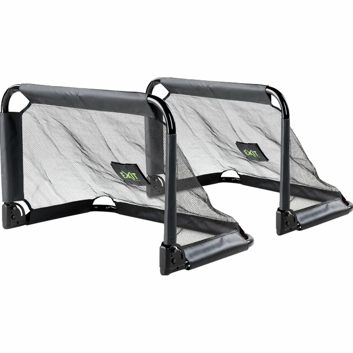 Bild 1 von EXIT Pico stählernes Fußballtor 90x60cm (Set von 2) - schwarz