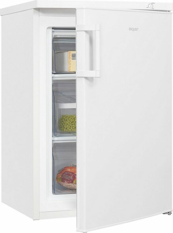 Bild 1 von exquisit Gefrierschrank GS81-H-010E, 84,5 cm hoch, 56 cm breit