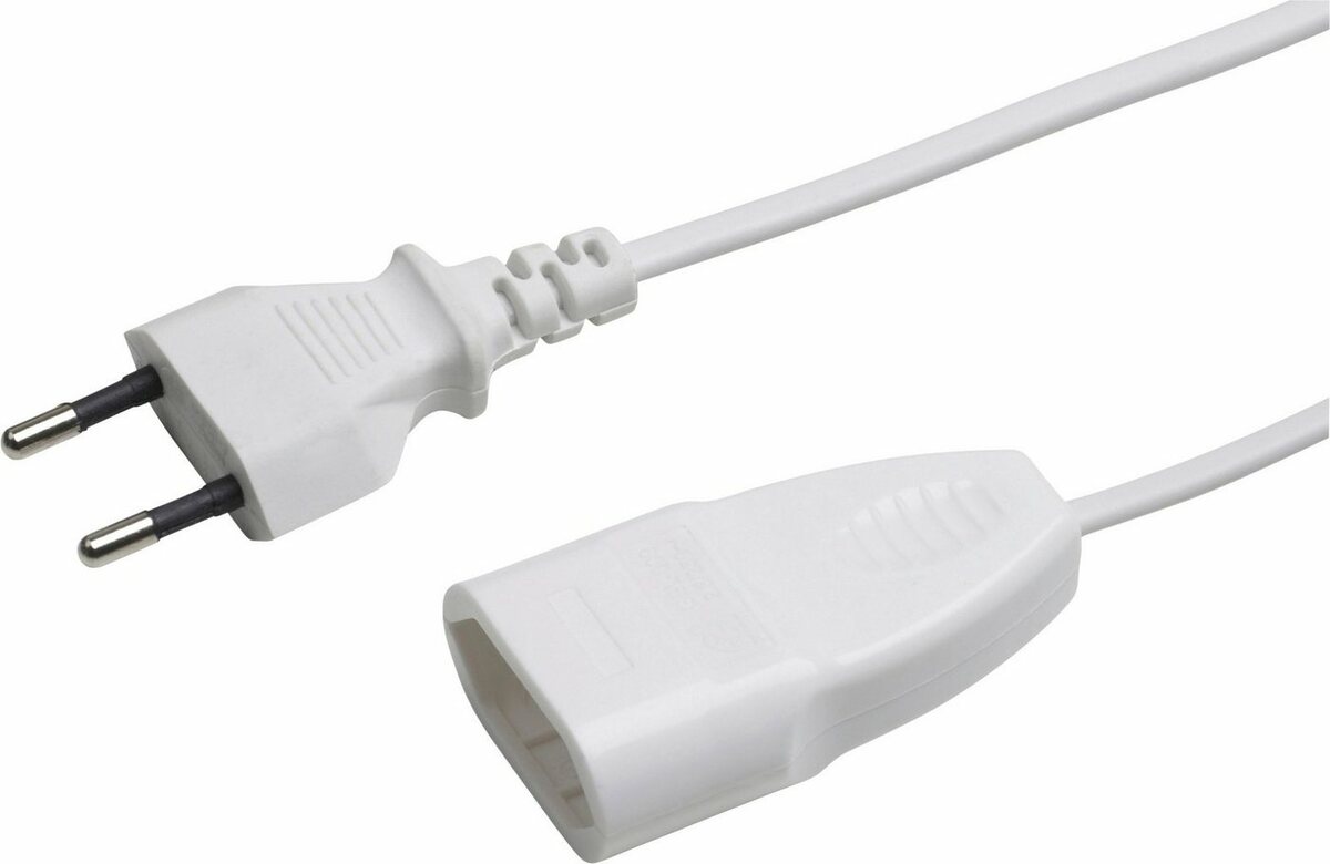 Bild 1 von meister Verlängerungskabel, Typ C (Eurostecker), Typ C (Eurostecker) (500 cm), schutzisoliert