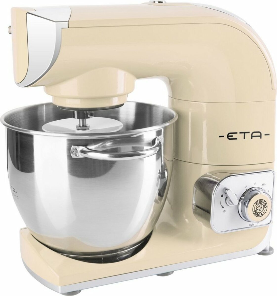 Bild 1 von eta Küchenmaschine Gratus Storio beige ETA002890062, 1200 W, 5,5 L Edelstahlschüssel, PULSE – Funktion