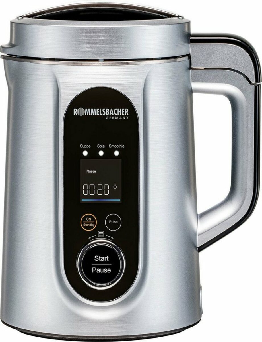 Bild 1 von Rommelsbacher Küchenmaschine mit Kochfunktion SVD 1400, 1400 W, 1,3 l Schüssel, Suppenbereiter & Veggie Drink Bereiter