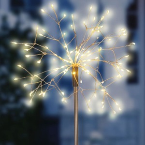 LED-Stab im Feuerwerk-Design, ca. 77cm