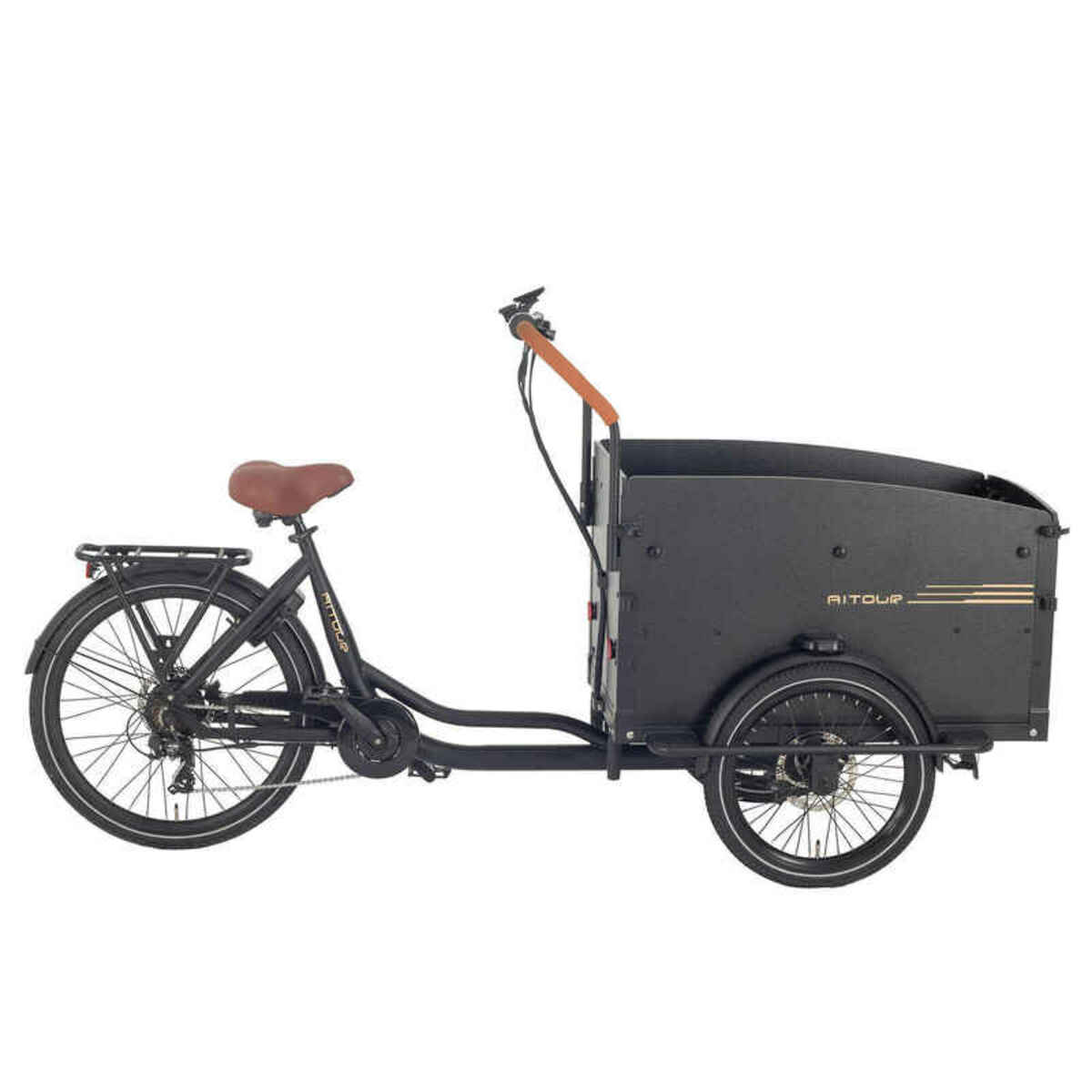 Bild 1 von Aitour Starter, elektrisches Lastenfahrrad, 7 Gänge, 48 V, 13,4 Ah