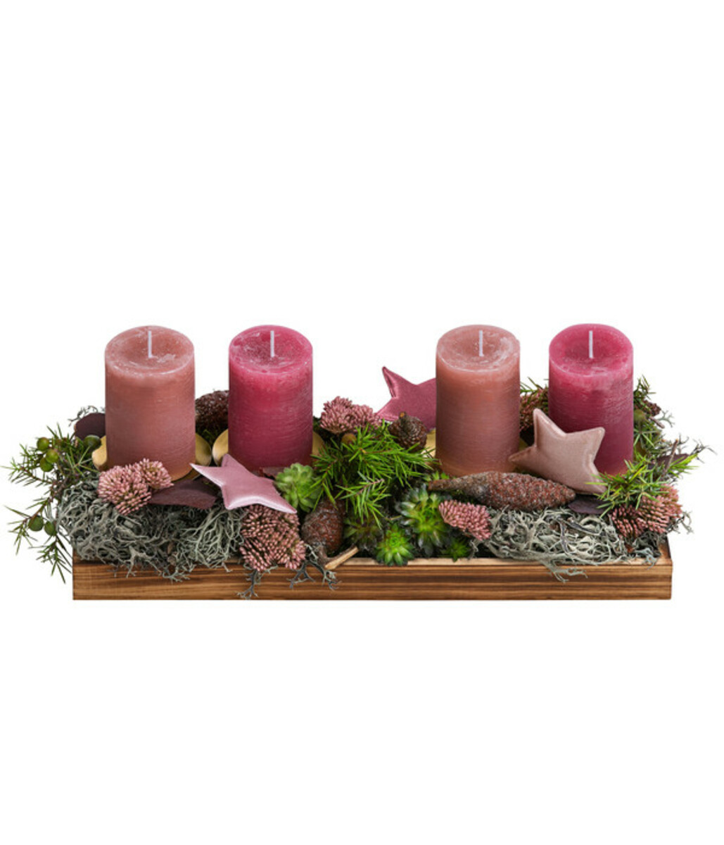 Bild 1 von Adventsgesteck Sternenzauber, ca. B42/H20/T16 cm