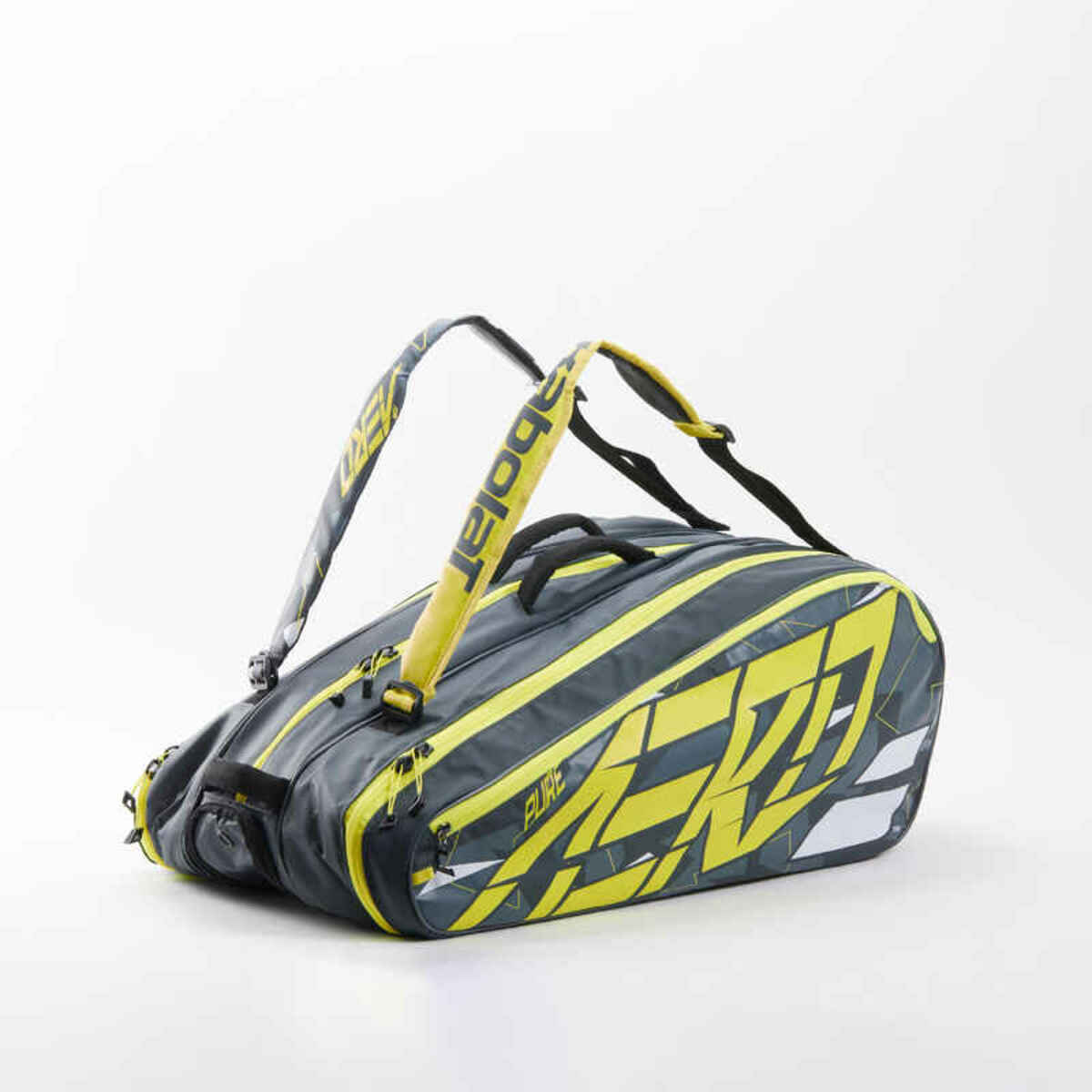 Bild 1 von Tennistasche - Babolat RH12 Pure Aero 12 Schläger grau/gelb mit Schuhfach