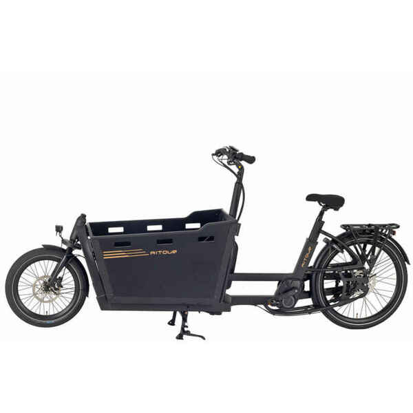 Bild 1 von Aitour Basalt, elektrisches Lastenfahrrad, Nexus 7-Nabe, 48 V, 12,8 Ah