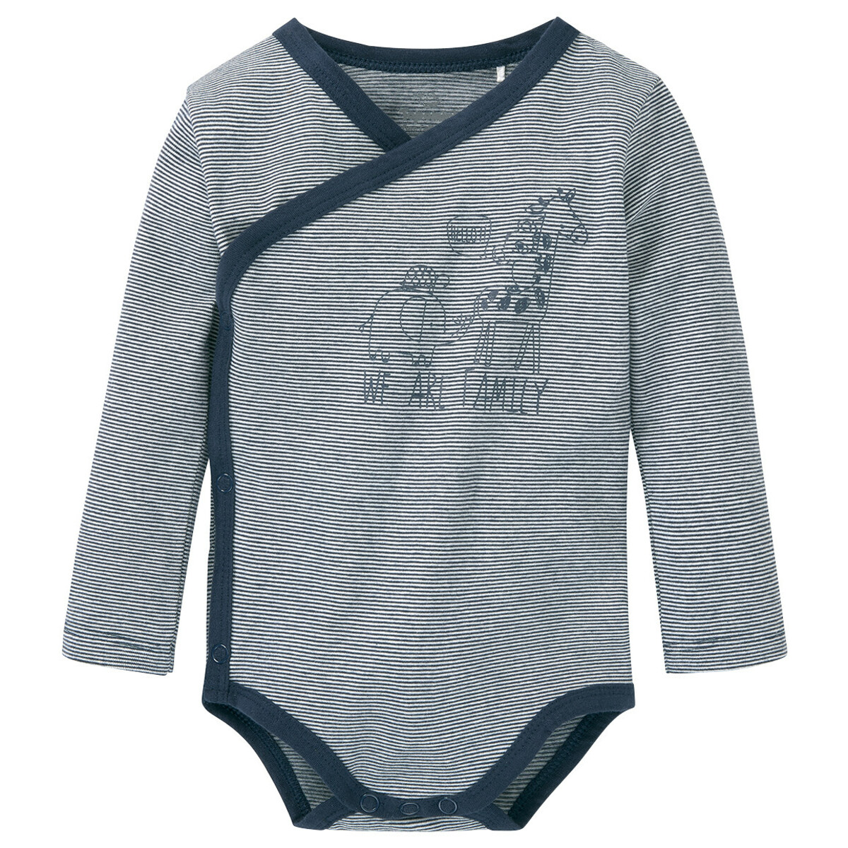 Bild 1 von Newborn Wickelbody mit Tier-Motiv