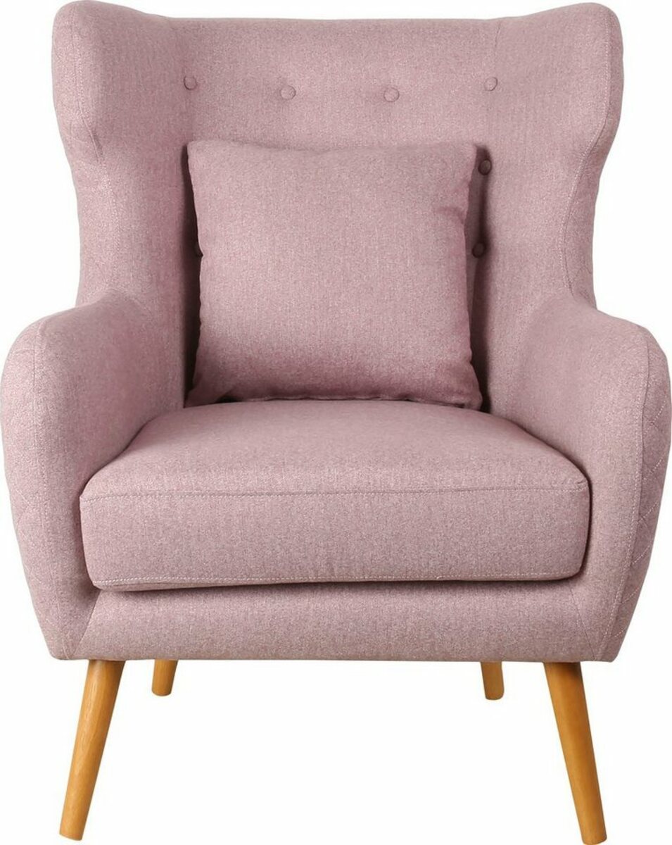 Bild 1 von Home affaire Ohrensessel Niebüll, mit Knopfheftung in der Rückenlehne und Steppung auf der Rückseite