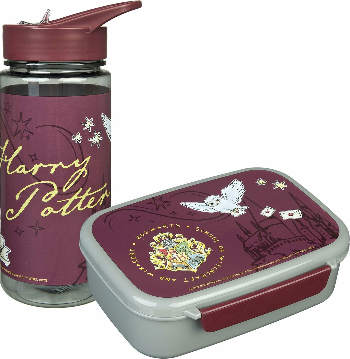 Bild 1 von Scooli Lunchbox Harry Potter, Kunststoff, (Set, 2-tlg), Brotzeitdose & Trinkflasche
