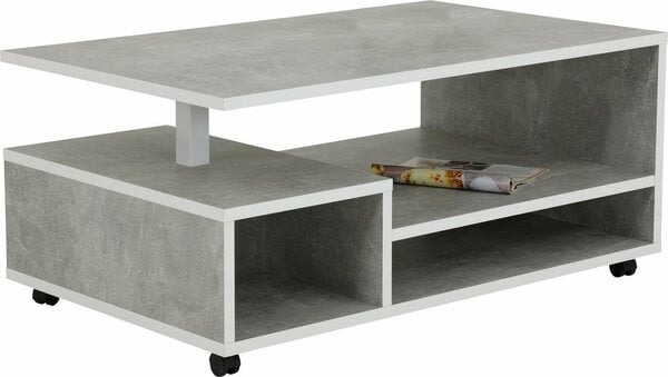 Bild 1 von HELA Couchtisch, auf Rollen, industrial Design