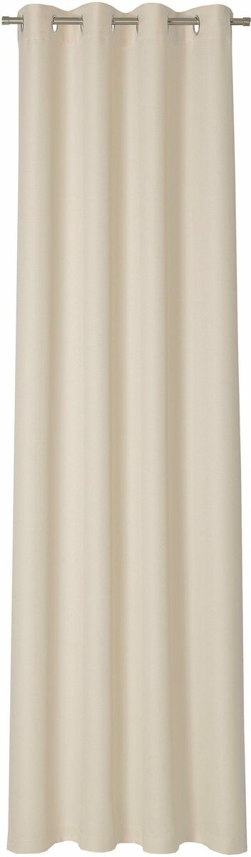 Bild 1 von Vorhang Linessa, Neutex for you!, Ösen (1 St), blickdicht, Jacquard, HxB: 245x137, Ösenschal mit Metallösen