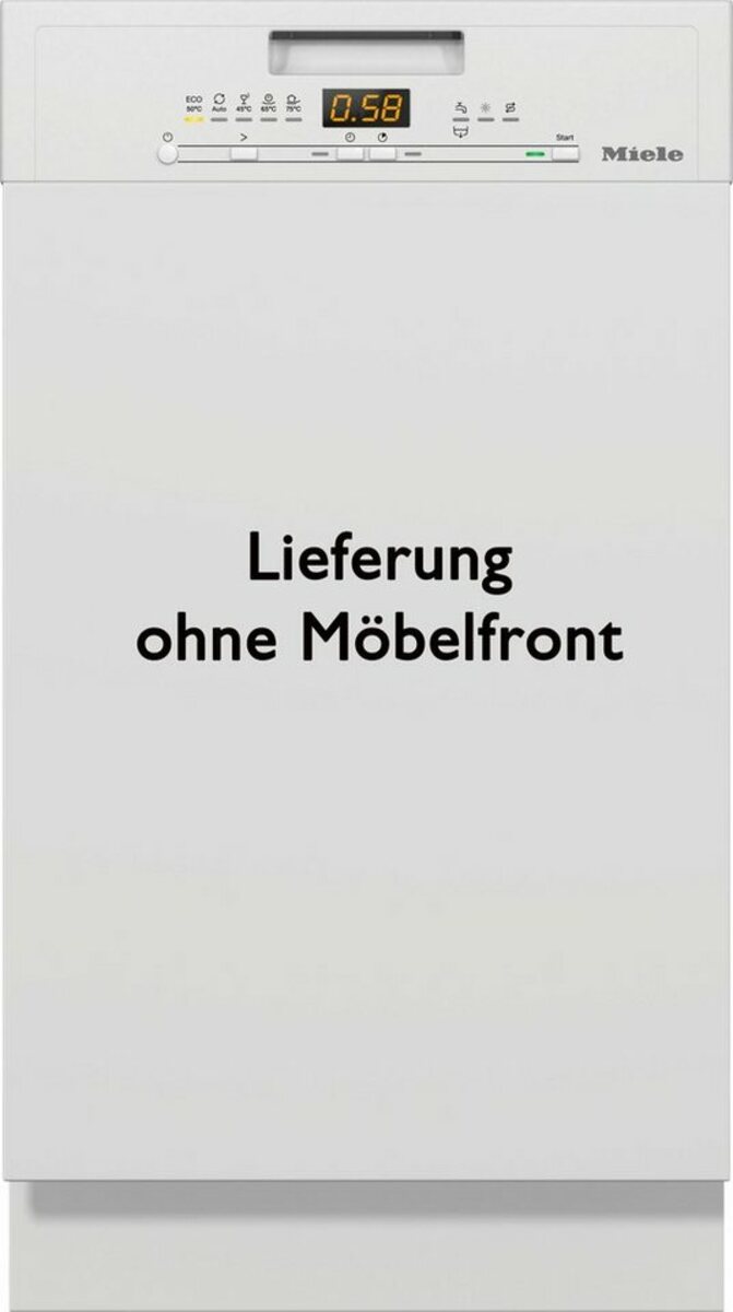 Bild 1 von Miele teilintegrierbarer Geschirrspüler, G 5430 SCi SL Active, 9 Maßgedecke