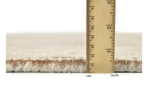 Bild 4 von Wollteppich Groove Braun 190cm 290cm 190x290 cm