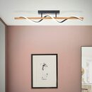 Bild 2 von Home affaire Deckenleuchte Amanlis, LED fest integriert, Warmweiß, über Wandschalter dimmbar, warmweißes Licht, Holz /Metall /Kunststoff