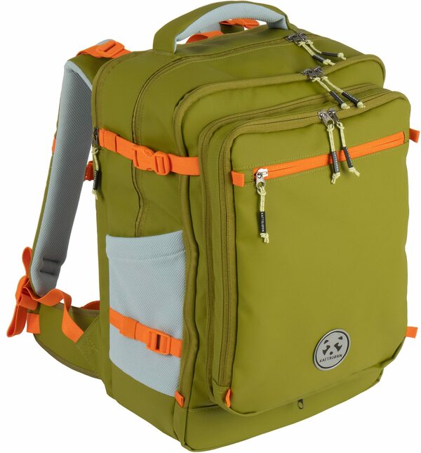 Bild 4 von KATTBJØRN Schulrucksack Explorer, mit Laptopfach; alle Innen- und Außenstoffe aus recyceltem PET