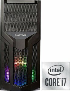 CAPTIVA G12IG 20V3 Gaming-PC (Intel Core i7 10700F, GeForce RTX 3060Ti, 16 GB RAM, 480 GB SSD, Luftkühlung)