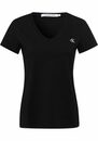 Bild 3 von Calvin Klein Jeans V-Shirt CK EMBROIDERY STRETCH V-NECK (1-tlg) mit kleiner Calvin Klein Logo-Stickerei auf Brusthöhe