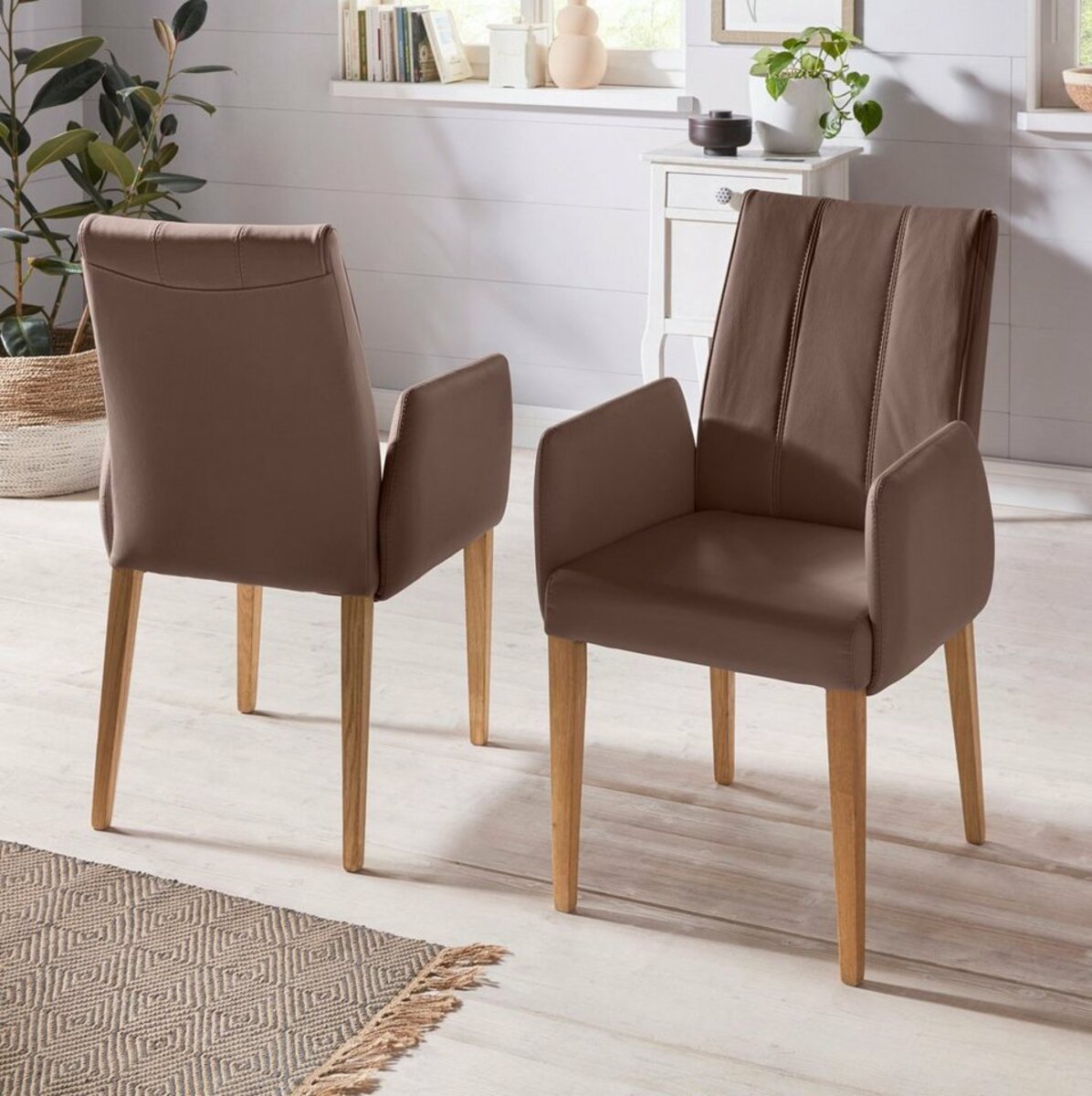 Bild 1 von INOSIGN Armlehnstuhl Claudia, (1 Stück) Rückenlehne mit Steppung