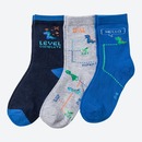 Bild 1 von Kinder-Jungen-Socken mit unterschiedlichen Designs, 3er-Pack